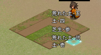 土と芝比較画像 土と芝比較画像