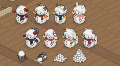 雪の入ったバケツ~ゆきだるまシーサー画像 雪の入ったバケツ~ゆきだるまシーサー画像