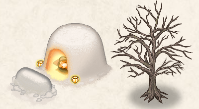 雪の壁~梅の木 雪の壁~梅の木